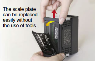 Figure 3. Easy Scale Plate Replacement