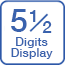 Number of Display Digits 5 1/2 Digits