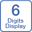 Number of Display Digits 6 Digits