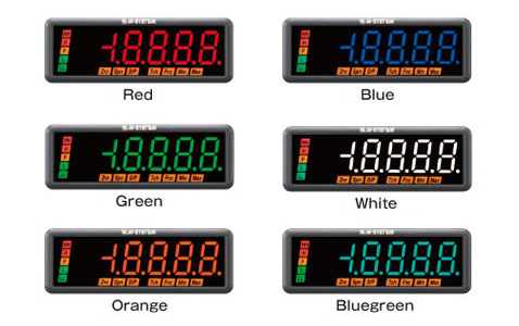 Display Color (6 Colors)