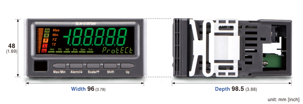 Digital Panel Meters 47D Series