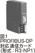 図1 PROFIBUS-DP対応通信カード（形式：R3-NP1）