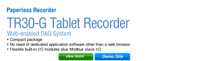 TR30-G Tablet Recorder