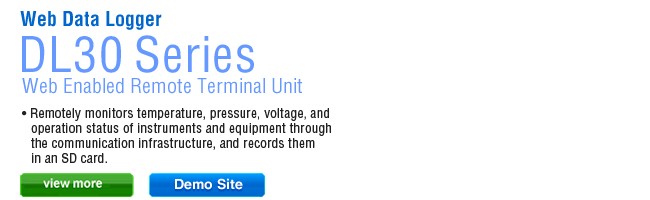 Web Enabled Remote Terminal Unit DL30 시리즈