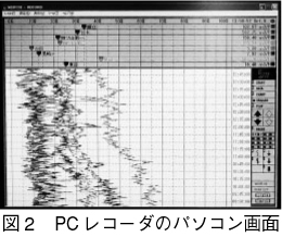 図2　PCレコーダのパソコン画面