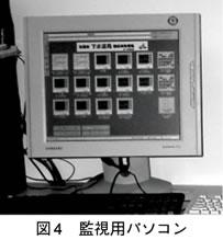 図4　監視用パソコン